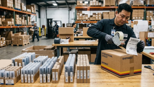 Finished tool packaging and shipping