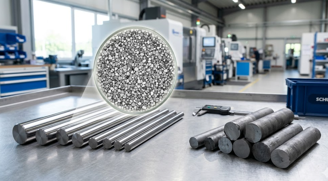 Ultra-fine grain carbide substrate microstructure