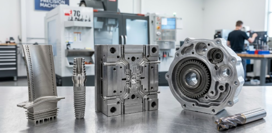 Aerospace and medical precision machining applications