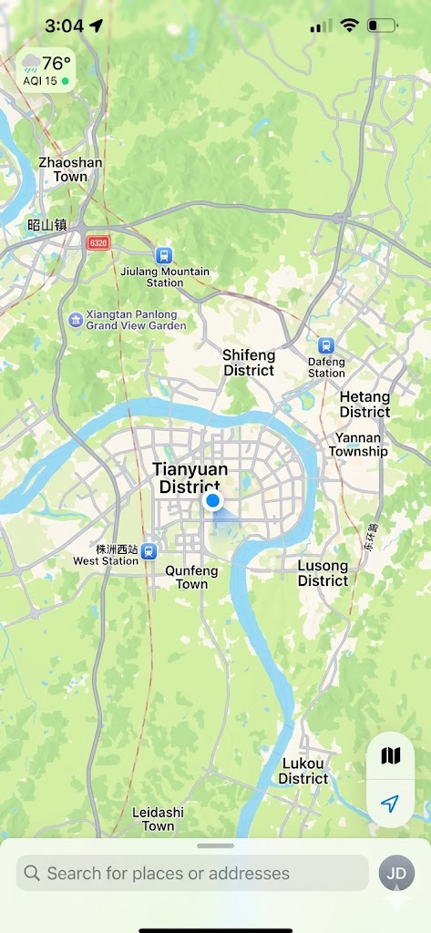 Office location map